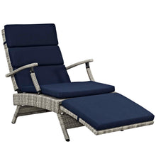 Load image into Gallery viewer, Envisage Chaise Outdoor Patio Wicker Rattan Lounge Chair by Modway
