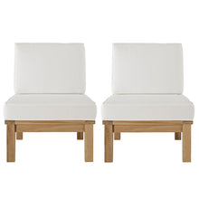 Load image into Gallery viewer, Marina 2 Piece Outdoor Patio Teak Set by Modway
