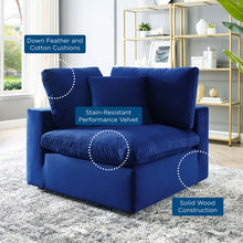 Load image into Gallery viewer, Commix Down Filled Overstuffed Performance Velvet Corner Chair by Modway
