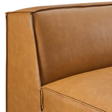 Load image into Gallery viewer, Restore Vegan Leather Sectional Sofa Armless Chair by Modway
