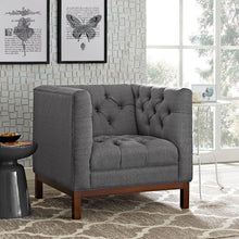 Load image into Gallery viewer, Panache Upholstered Fabric Armchair by Modway
