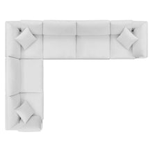 Load image into Gallery viewer, Commix 6-Piece Down Filled Overstuffed Performance Velvet Sectional Sofa by Modway
