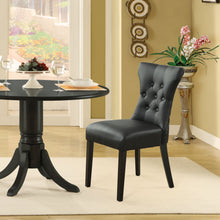 Load image into Gallery viewer, Silhouette Dining Vinyl Side Chair by Modway
