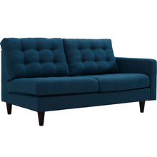 Load image into Gallery viewer, Empress 2 Piece Upholstered Fabric Left Facing Bumper Sectional by Modway
