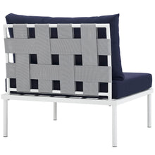 Load image into Gallery viewer, Harmony Armless Outdoor Patio Aluminum Chair by Modway
