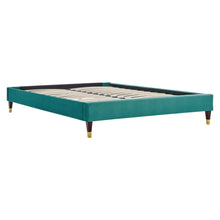 Load image into Gallery viewer, Harlow Performance Velvet Full Platform Bed Frame by Modway
