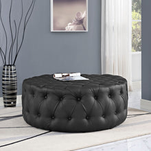 Load image into Gallery viewer, Amour Upholstered Vinyl Ottoman by Modway
