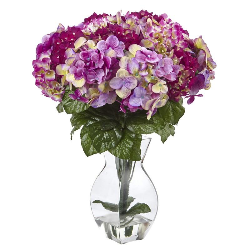 Hydrangea w/Vase