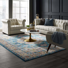 Load image into Gallery viewer, Success Anisah Distressed Floral Vintage Medallion 8x10 Area Rug by Modway
