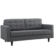 Load image into Gallery viewer, Empress Upholstered Fabric Loveseat by Modway
