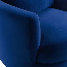 Load image into Gallery viewer, Pirouette Performance Velvet Swivel Armchair by Modway
