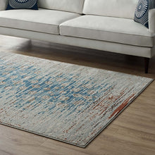 Load image into Gallery viewer, Hesper Distressed Contemporary Floral Lattice 8x10 Area Rug by Modway
