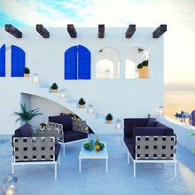 Load image into Gallery viewer, Harmony 5Piece Outdoor Patio Aluminum Sectional Sofa Set by Modway
