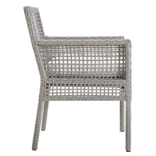 Load image into Gallery viewer, Aura Outdoor Patio Wicker Rattan Dining Armchair Set of 2 by Modway

