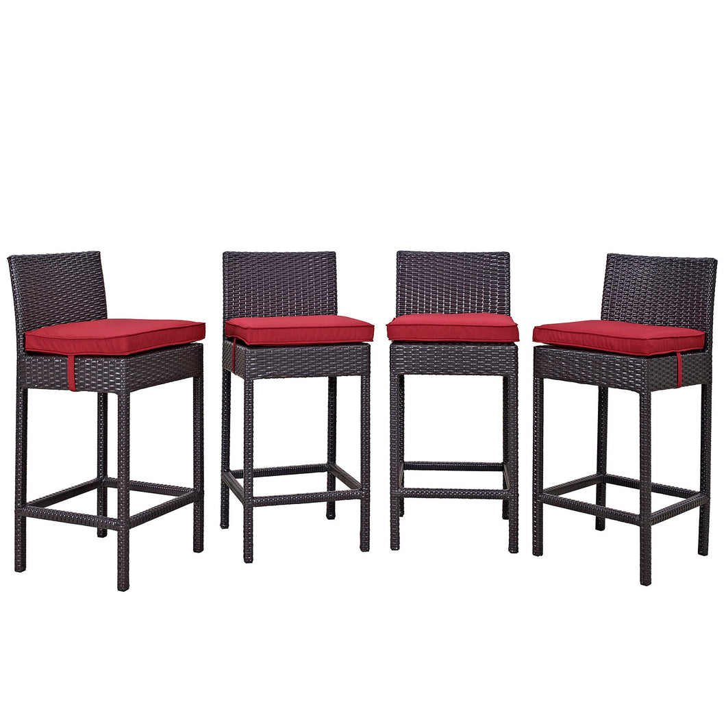 Convene 4 Piece Outdoor Patio Pub Set by Modway