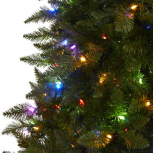 Load image into Gallery viewer, 6.5&#39; Vermont Spruce Artificial Christmas Tree with 450 Color Changing Lights
