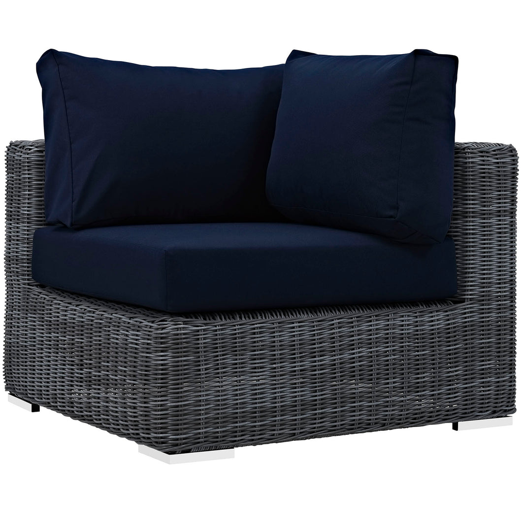Summon Outdoor Patio Sunbrella¨ Corner by Modway