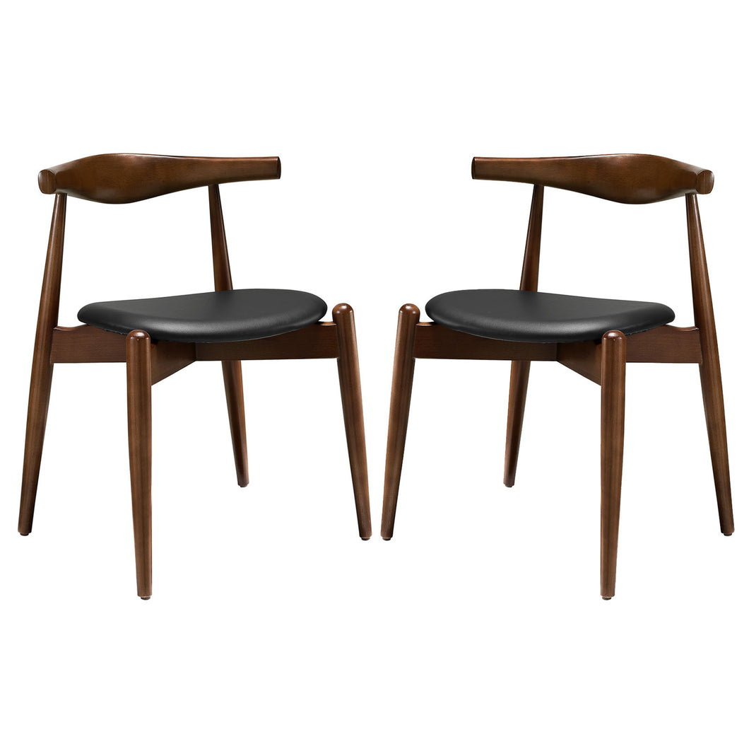 Stalwart Dining Side Chairs Set of 2 by Modway