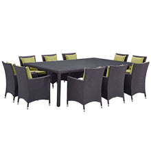 Load image into Gallery viewer, Convene 11 Piece Outdoor Patio Dining Set by Modway
