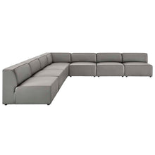 Load image into Gallery viewer, Mingle Vegan Leather 7-Piece Sectional Sofa
