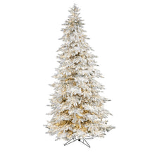 Load image into Gallery viewer, 9&#39; Flocked Grand Northern Rocky Fir Artificial Christmas Tree
