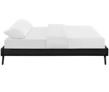 Load image into Gallery viewer, Loryn Vinyl Full Bed Frame with Round Splayed Legs by Modway
