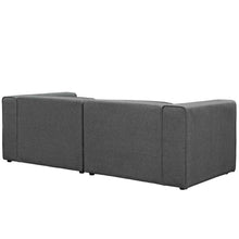Load image into Gallery viewer, Mingle 2 Piece Upholstered Fabric Sectional Sofa Set by Modway
