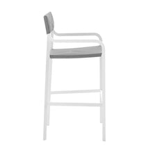 Load image into Gallery viewer, Raleigh Outdoor Patio Aluminum Bar Stool Set of 2 by Modway
