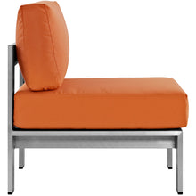Load image into Gallery viewer, Shore 3 Piece Outdoor Patio Aluminum Sectional Sofa Set by Modway
