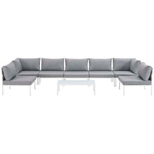 Load image into Gallery viewer, Harmony 8 Piece Outdoor Patio Aluminum Sectional Sofa Set by Modway
