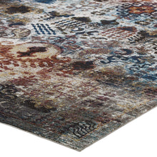 Load image into Gallery viewer, Success Tahira Transitional Distressed Vintage Floral Moroccan Trellis 8x10 Area Rug
