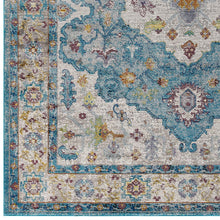 Load image into Gallery viewer, Success Anisah Distressed Floral Vintage Medallion 4x6 Area Rug by Modway
