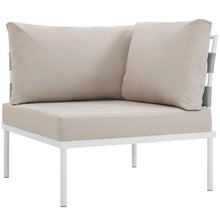 Load image into Gallery viewer, Harmony Outdoor Patio Aluminum Corner Sofa by Modway
