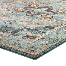 Load image into Gallery viewer, Tribute Diantha Distressed Vintage Floral Vintage Medallion 5x8 Area Rug by Modway
