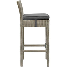 Load image into Gallery viewer, Conduit Outdoor Patio Wicker Rattan Bar Stool by Modway
