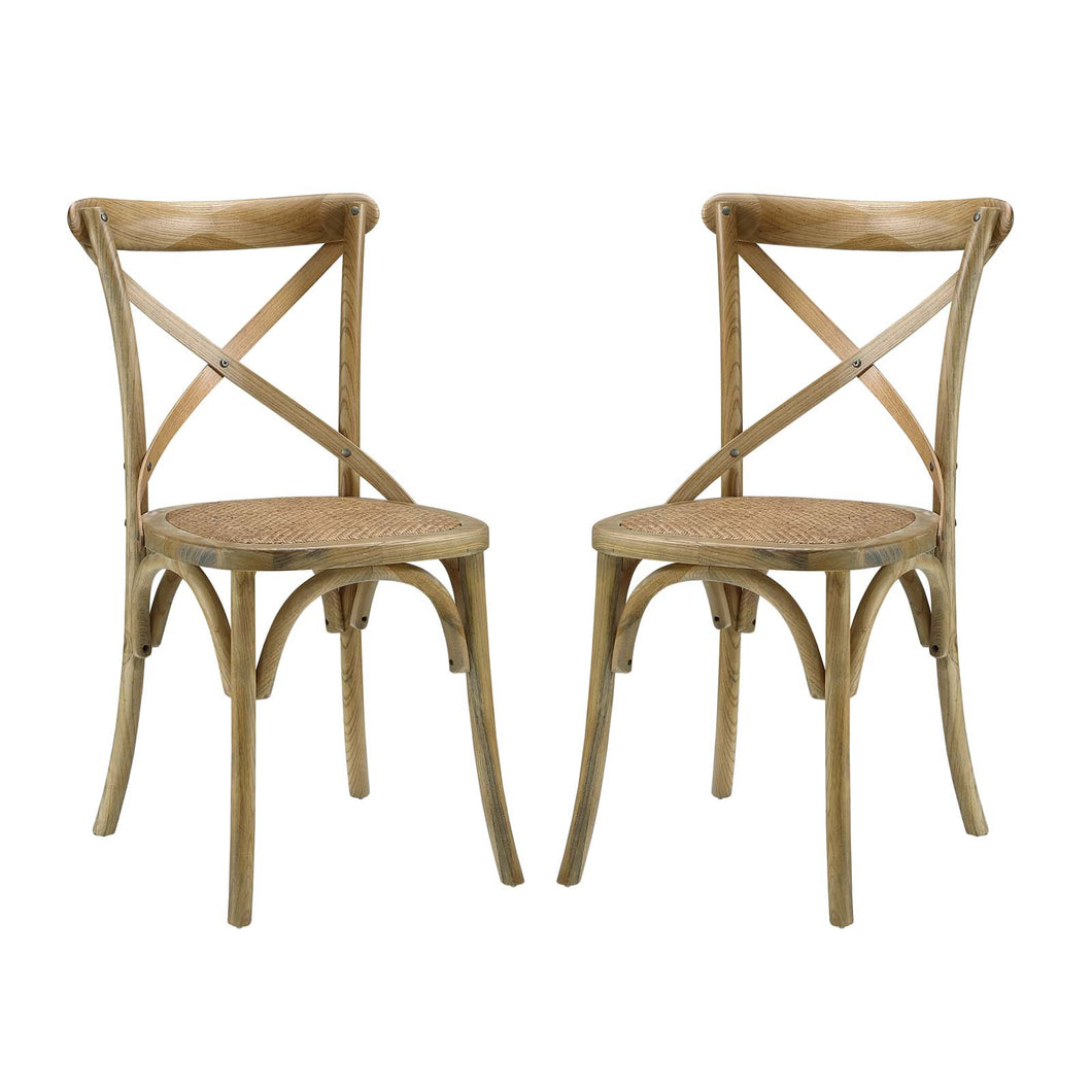 Gear Dining Side Chair Set of 2 by Modway