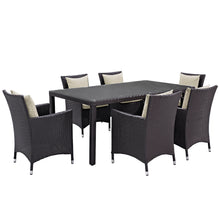Load image into Gallery viewer, Convene 7 Piece Outdoor Patio Dining Set by Modway
