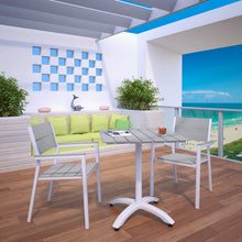 Load image into Gallery viewer, Maine 3 Piece Outdoor Patio Dining Set by Modway
