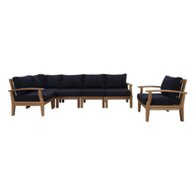 Load image into Gallery viewer, Marina 6 Piece Outdoor Patio Teak Set by Modway
