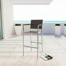 Load image into Gallery viewer, Shore Outdoor Patio Aluminum Bar Stool by Modway
