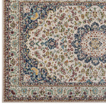 Load image into Gallery viewer, Meryam Distressed Vintage Medallion 5x8 Area Rug by Modway

