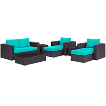 Load image into Gallery viewer, Convene 8 Piece Outdoor Patio Sofa Set by Modway
