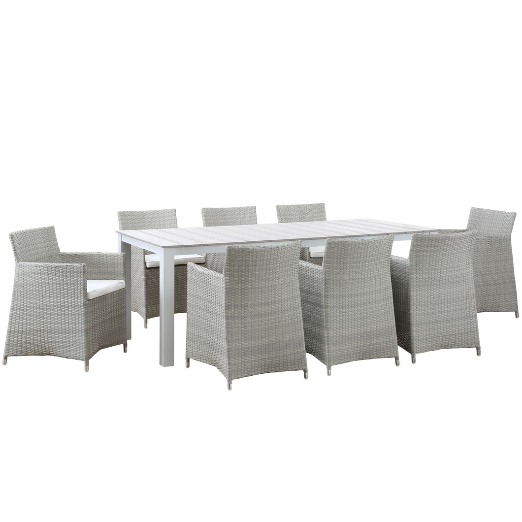 Junction 9 Piece Outdoor Patio Dining Set by Modway