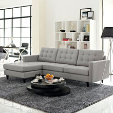 Load image into Gallery viewer, Empress Left-Facing Upholstered Fabric Sectional Sofa by Modway
