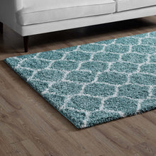 Load image into Gallery viewer, Solvea Moroccan Trellis 8x10 Shag Area Rug by Modway
