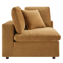 Load image into Gallery viewer, Commix Down Filled Overstuffed Performance Velvet 4-Seater Sofa by Modway
