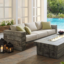 Load image into Gallery viewer, Manteo Rustic Coastal Outdoor Patio Sunbrella¨Sofa by Modway
