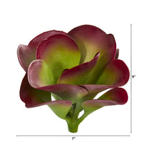 Load image into Gallery viewer, 9&quot; Succulent Artificial Plant (Set of 6)
