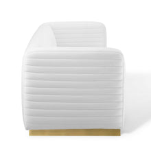 Load image into Gallery viewer, Charisma Channel Tufted Performance Velvet Living Room Sofa by Modway
