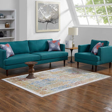 Load image into Gallery viewer, Solimar Distressed Southwestern Aztec 8x10 Area Rug by Modway
